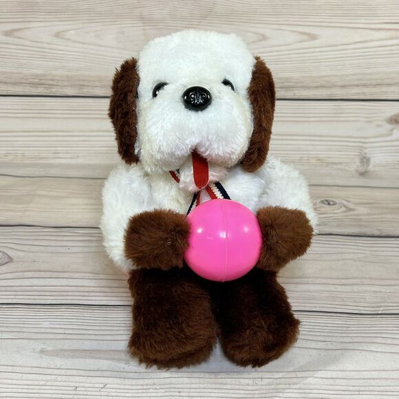 VTG Battery Operated Rocking Dog Toy Squeaker Plush Stuffed Animal Taiwan 70s? - Picture 4 of 10